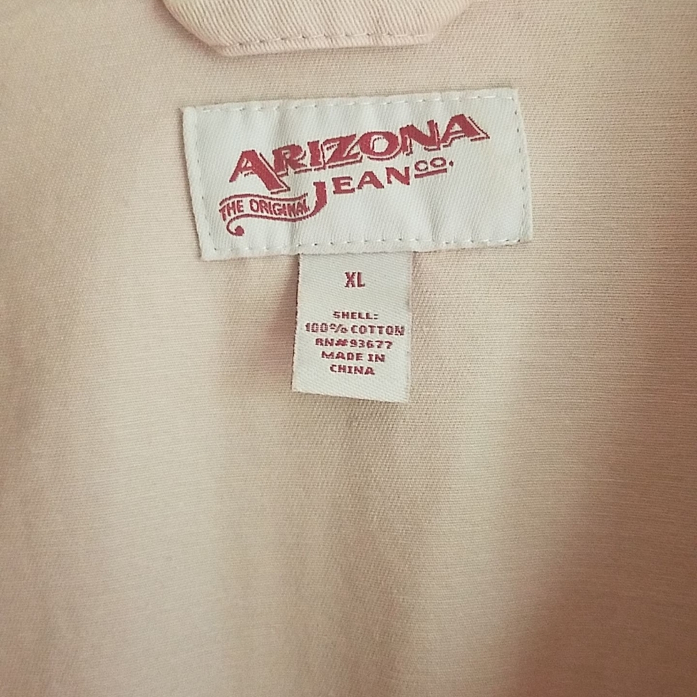 Light Pink Utility Jacket - Picture 2 of 3